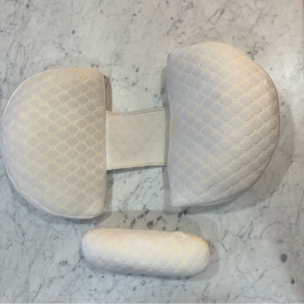 BabyBub Motherhood Maternity Side-Sleeper Adjustable Pregnancy Pillow